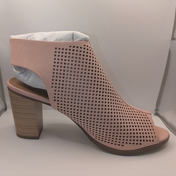 Marco Republic Tuscany Womens Peep Toe Slingback Ankle Strap Boots Pink Size 9 - Picture 3 of 11